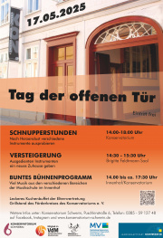 25_Plakat_TdoT_1705 © Konservatorium Schwerin